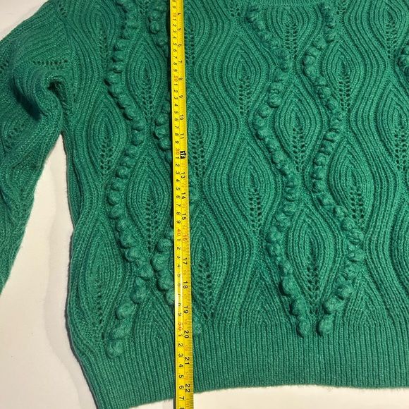 Gilli Green women’s Cable Knit Sweater size medium - Picture 7 of 9